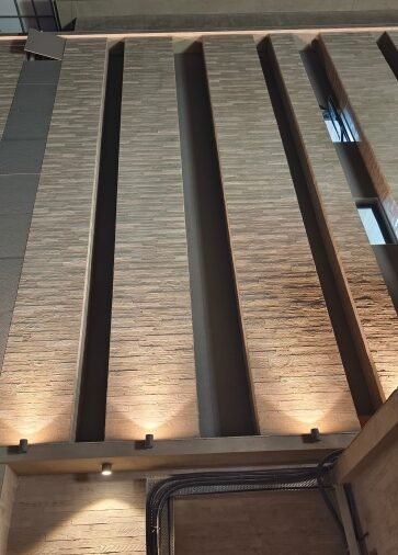 Decorcem colour range stone finish Ahmedabad